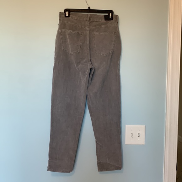grey corduroy american eagle pants - Picture 3 of 4